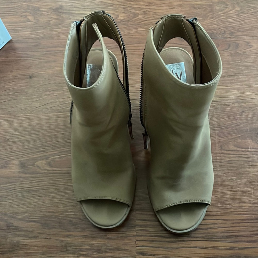 Dolce Vita Open Toe Heeled  Booties